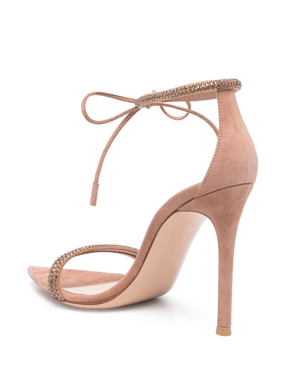 Montecarlo 105mm suede sandals - 3