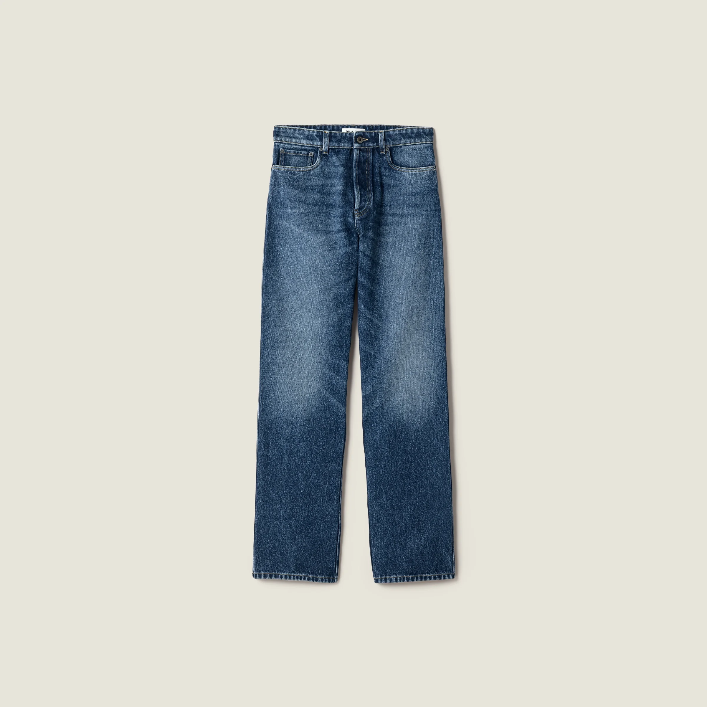 Five-pocket denim jeans - 1