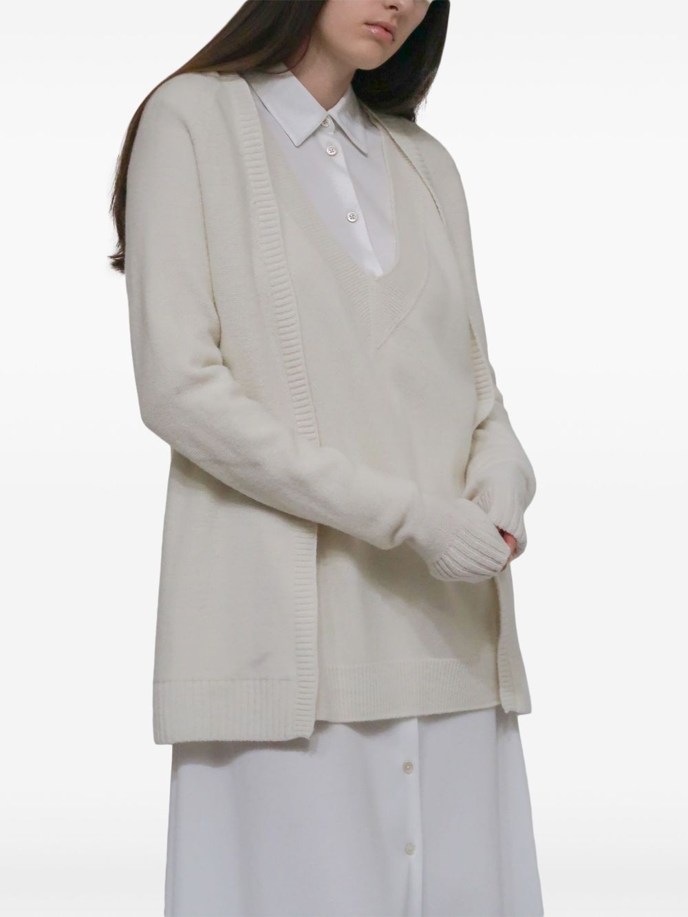 open front cardigan - 5