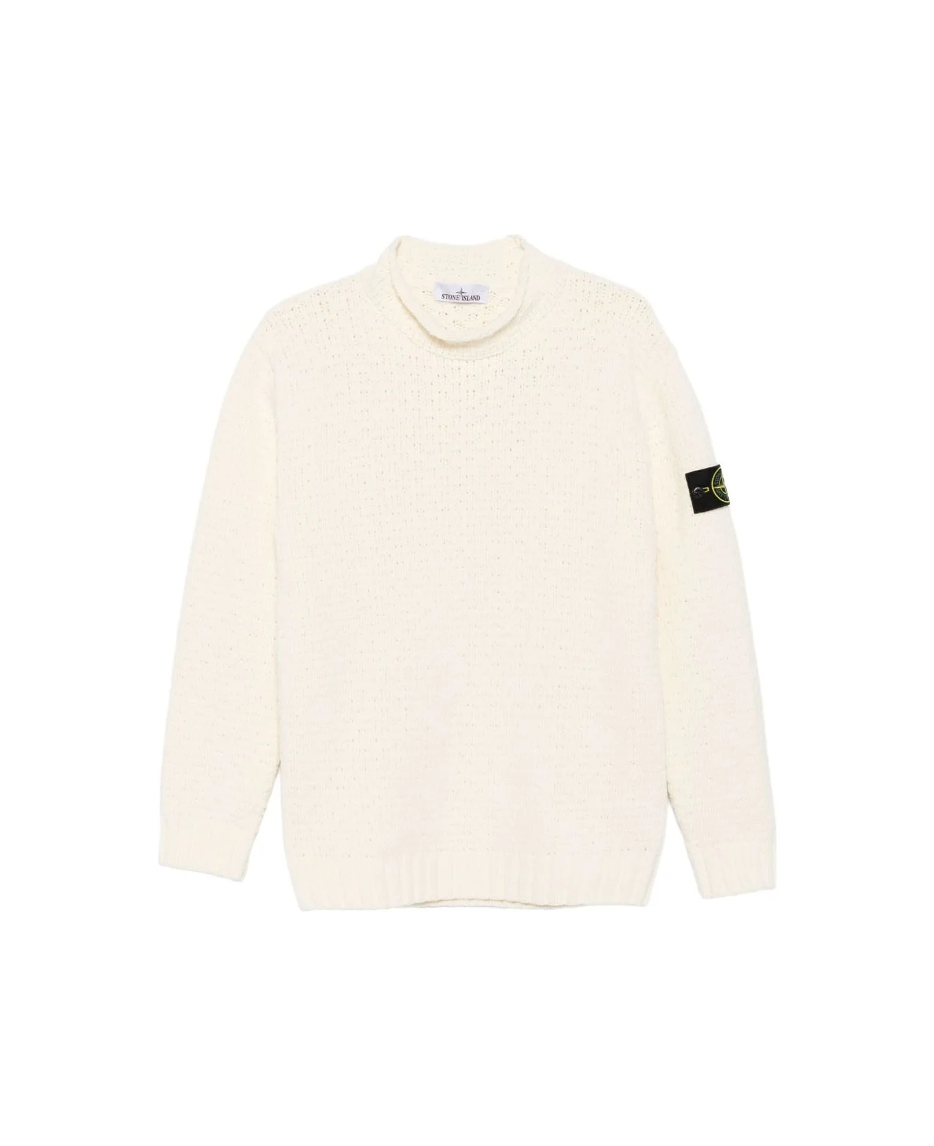 Stone Island Sweater With Compass Application - 1