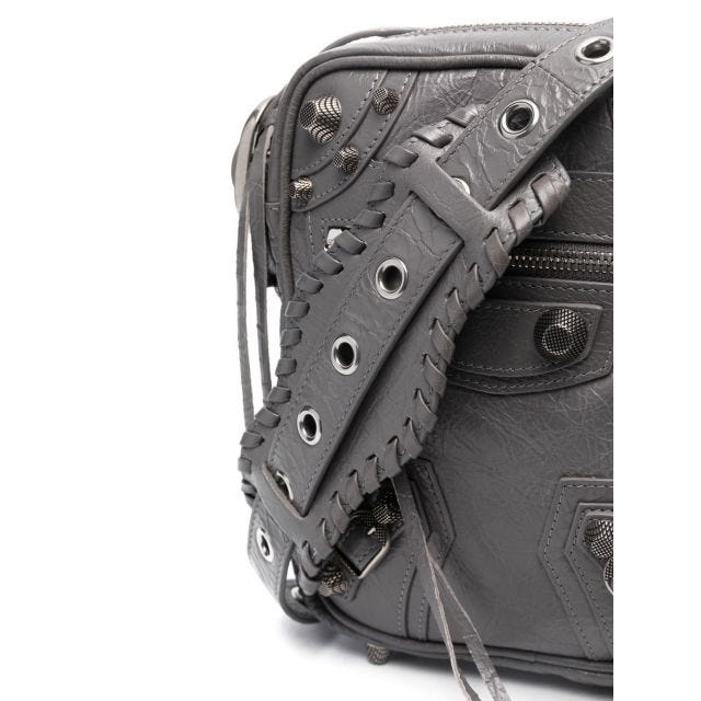 Gray Le Cagole messenger bag - 4