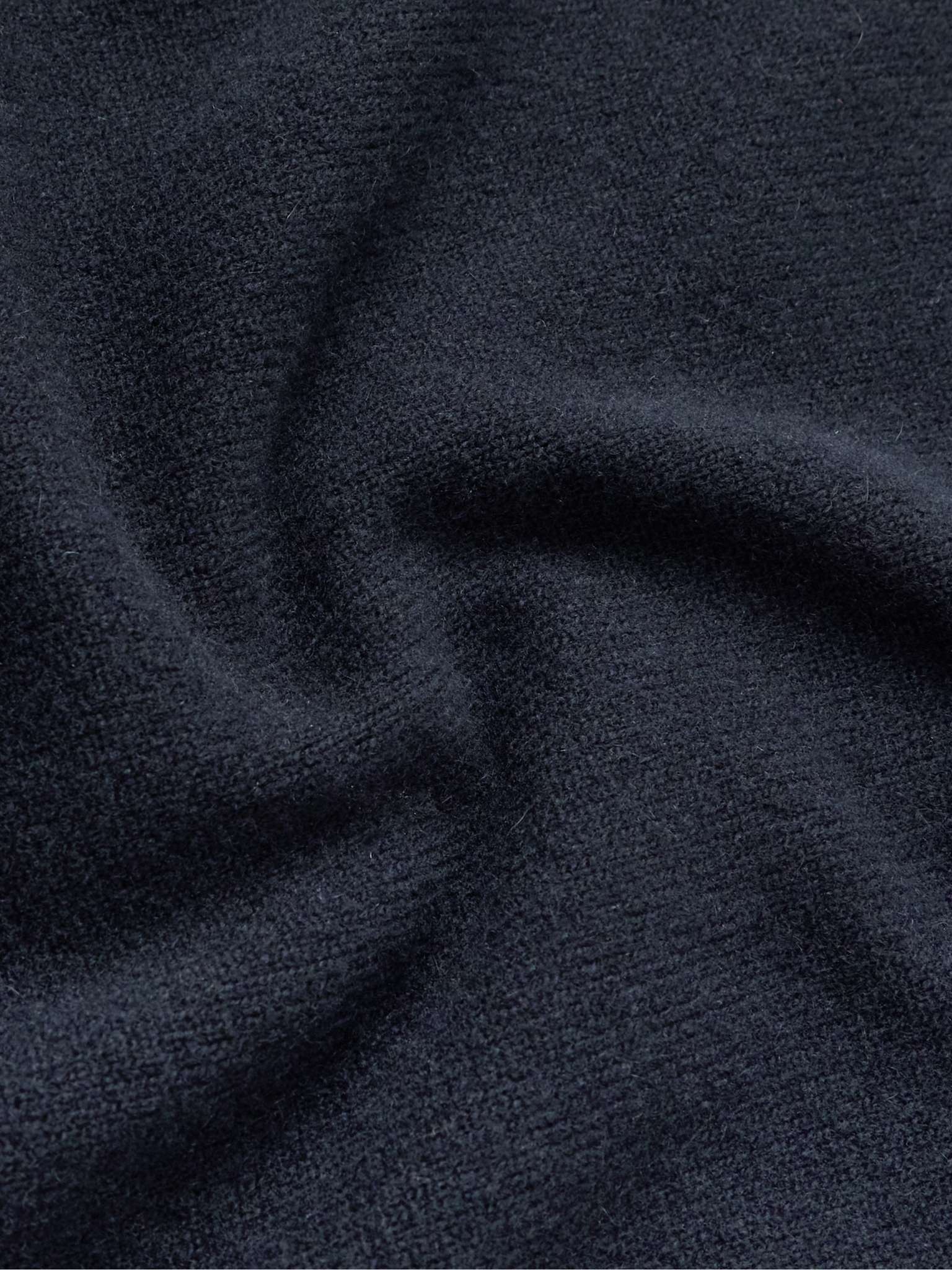 Wool-Blend Half-Zip Sweater - 3