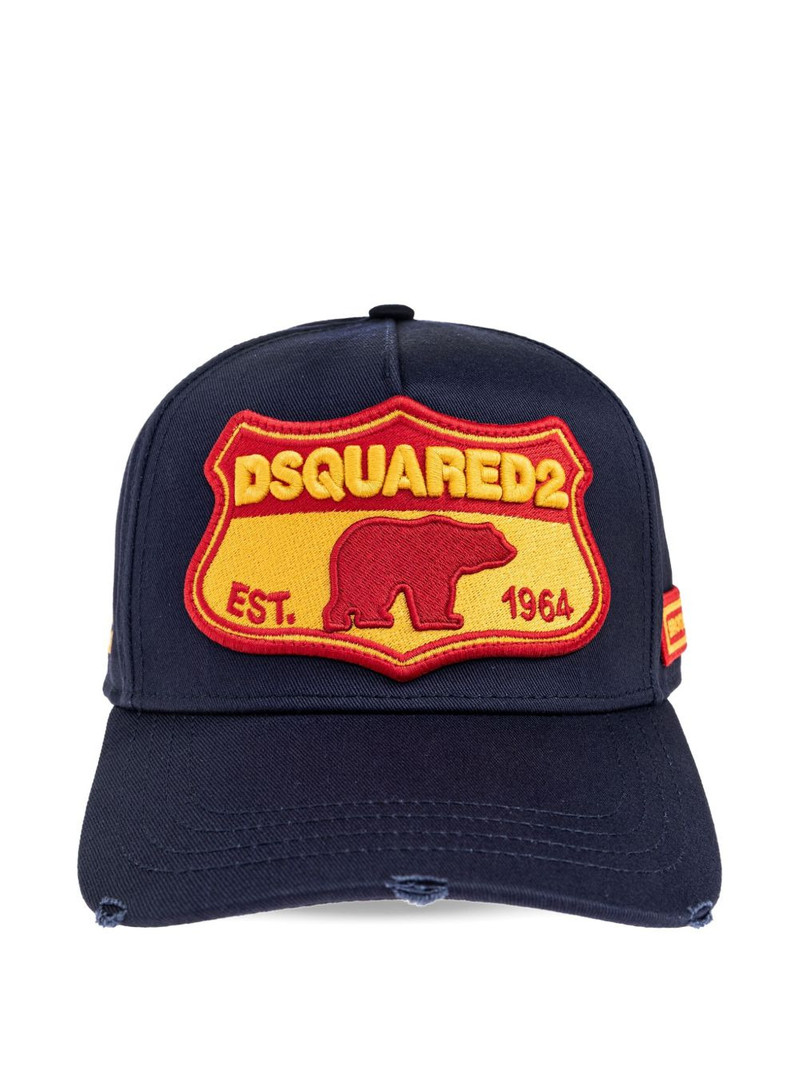 bear-patch baseball cap 1