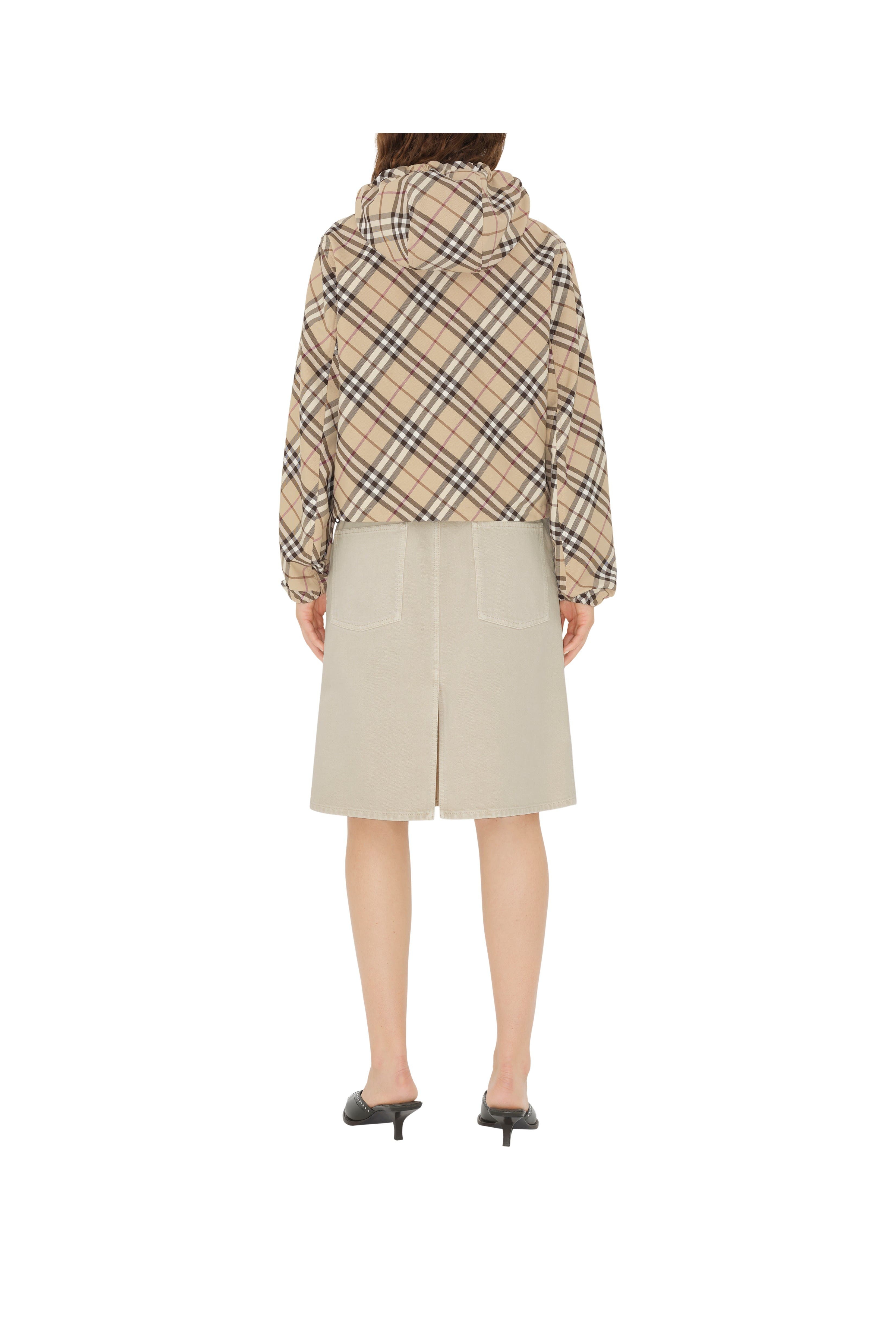 burberry Check Jacket in Alabaster at Nordstrom - 4