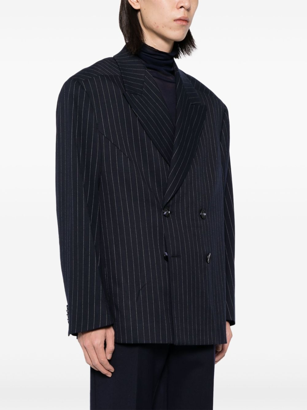 double breasted blazer - 4