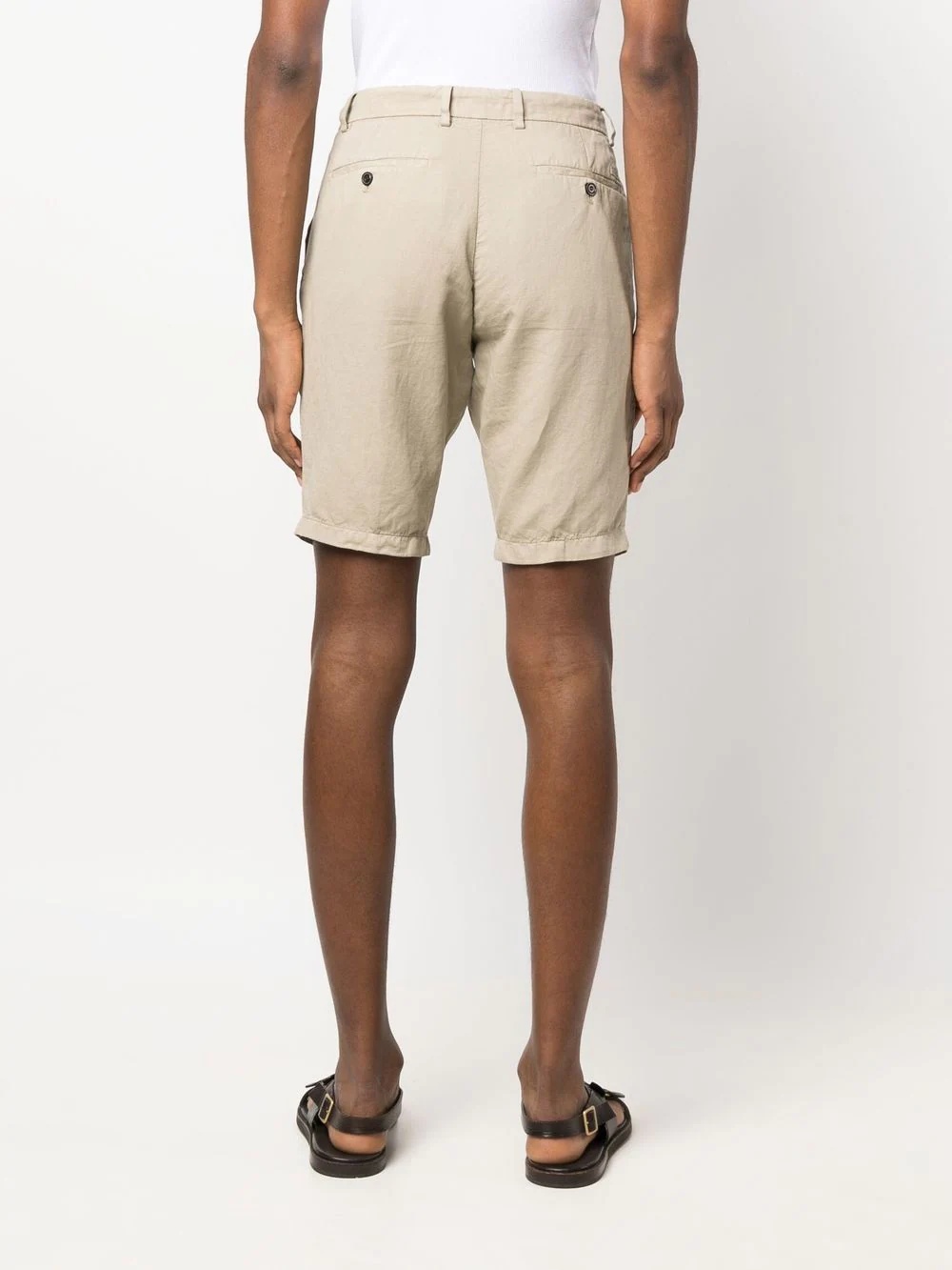 straight-leg bermuda shorts - 4