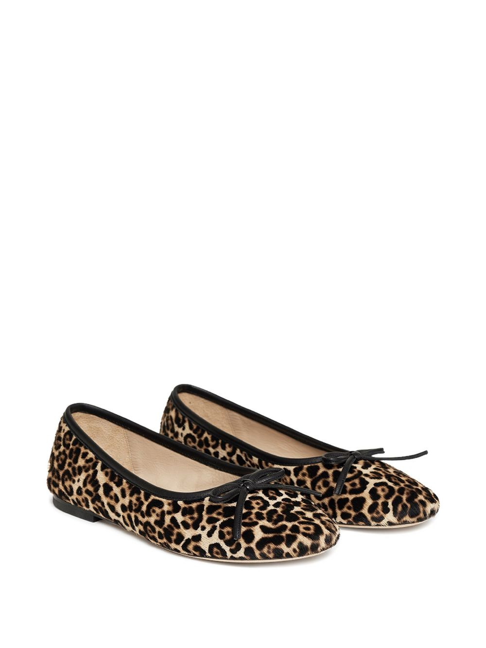 Jamie leopard-patterm flats - 2