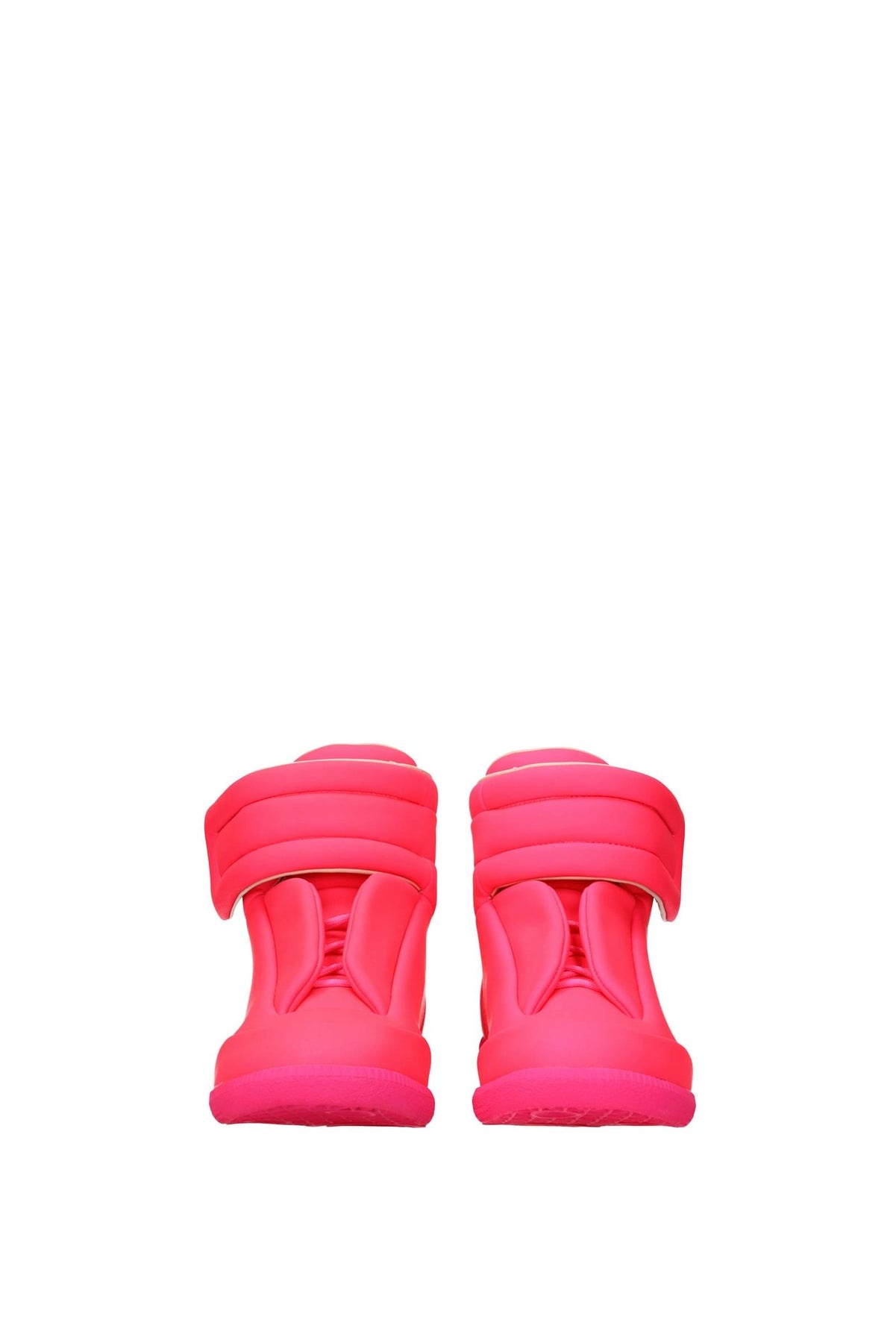 Sneakers Leather Pink Fluo Pink - 3