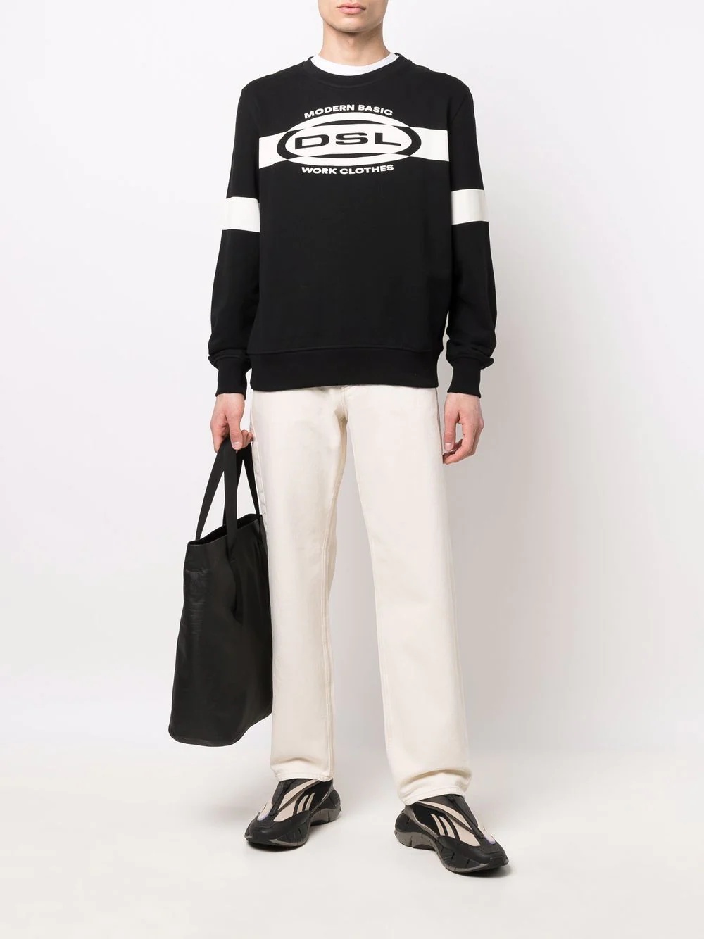 Modern Basic crew-neck sweatshirt - 2