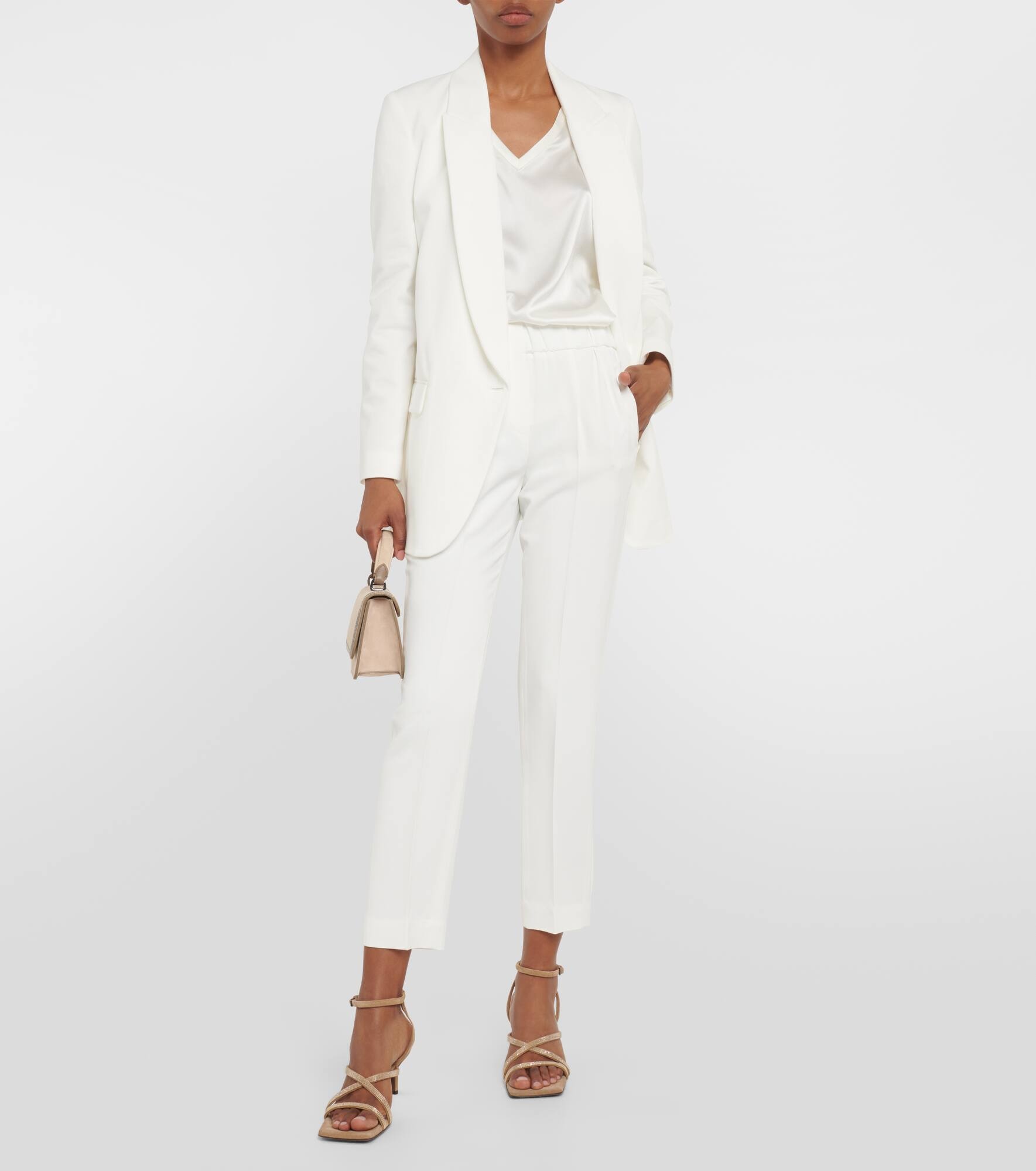 Tailored crêpe pants - 2