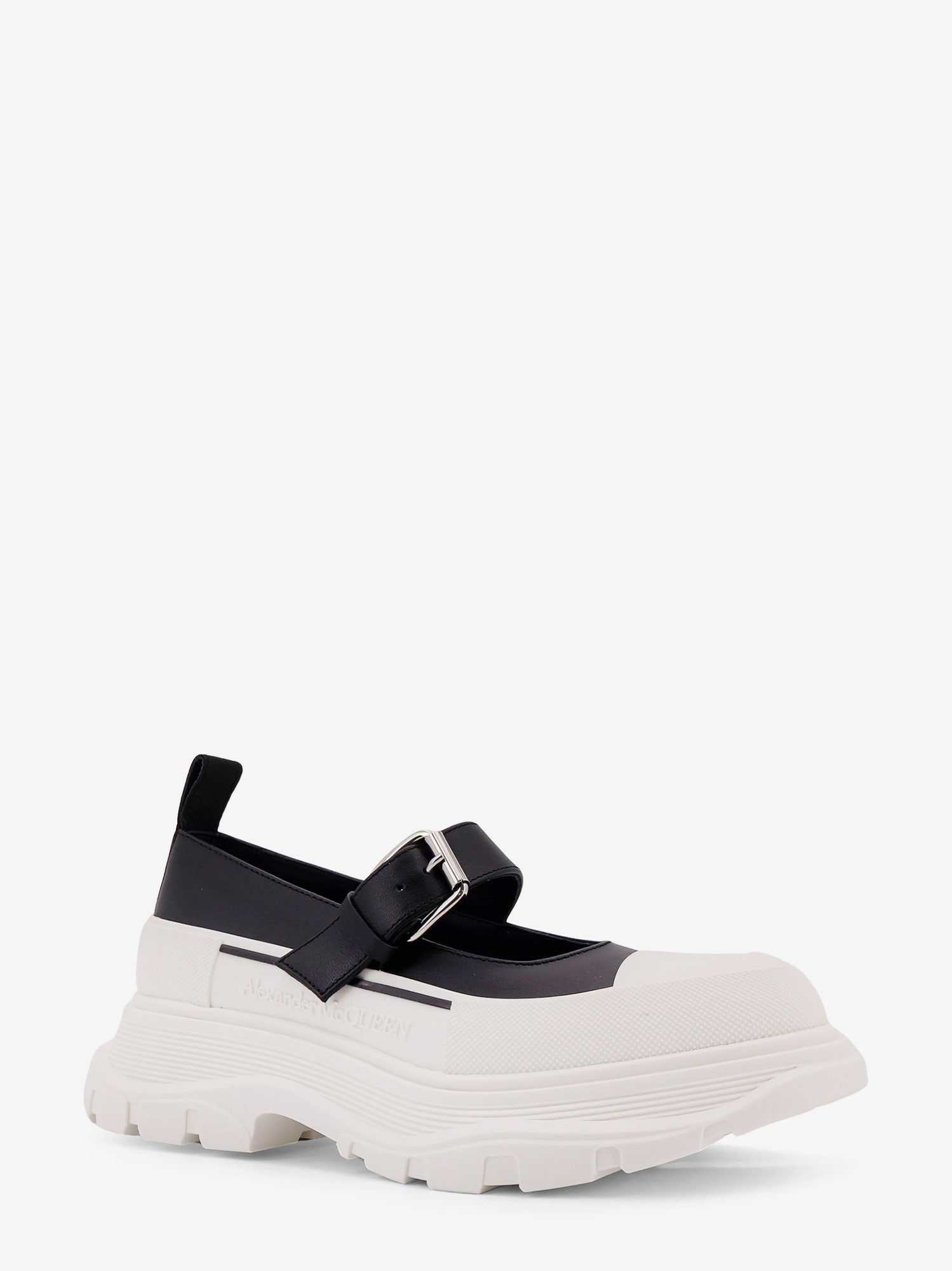 Alexander Mcqueen S.Rubber Leather Maryjane - 2
