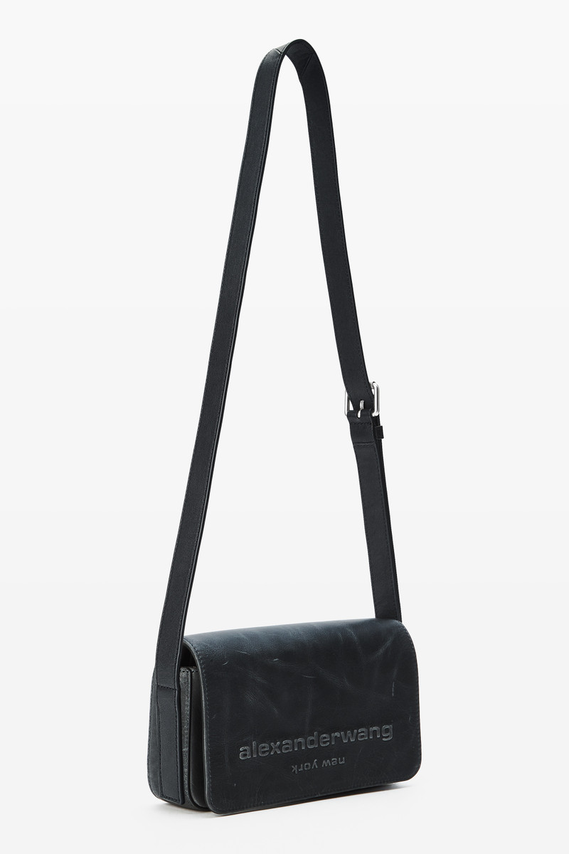 Punch Flap Crossbody Leather Small 2