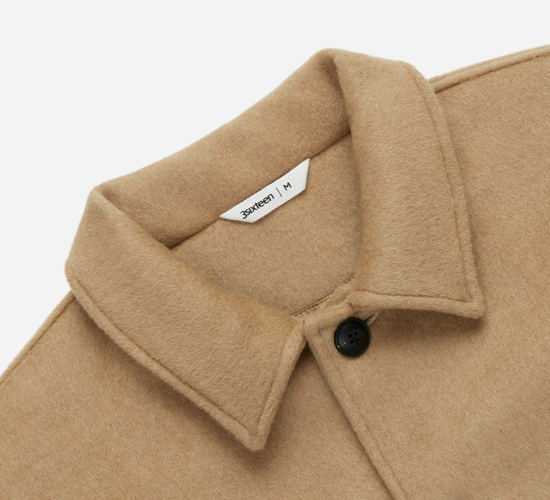 Mac Coat - Coyote Wool/Cashmere - 3