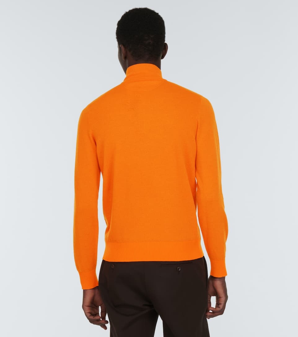 Roadster half-zip cashmere sweater - 4