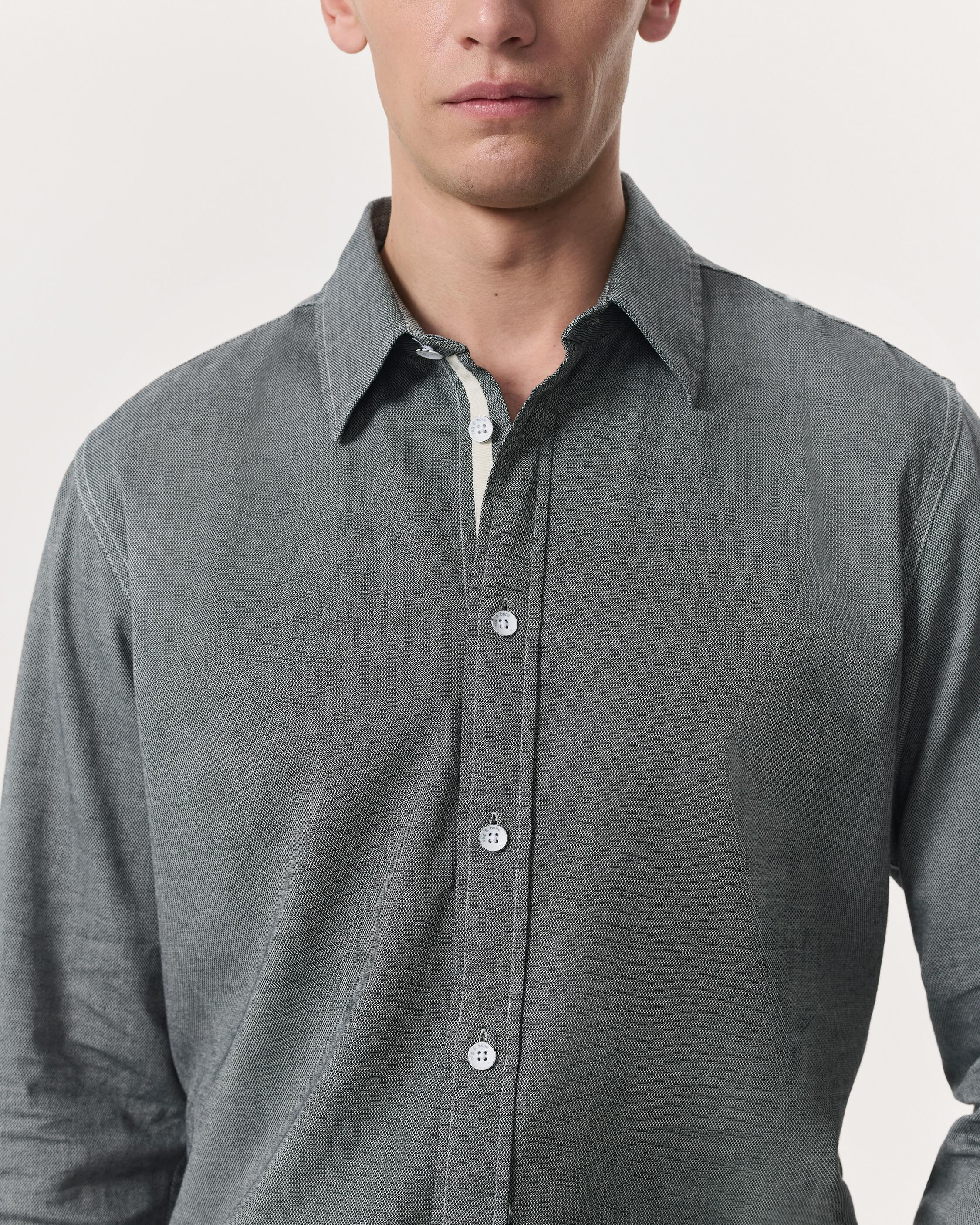 Tomlin Stretch-Cotton Dobby Shirt - 3