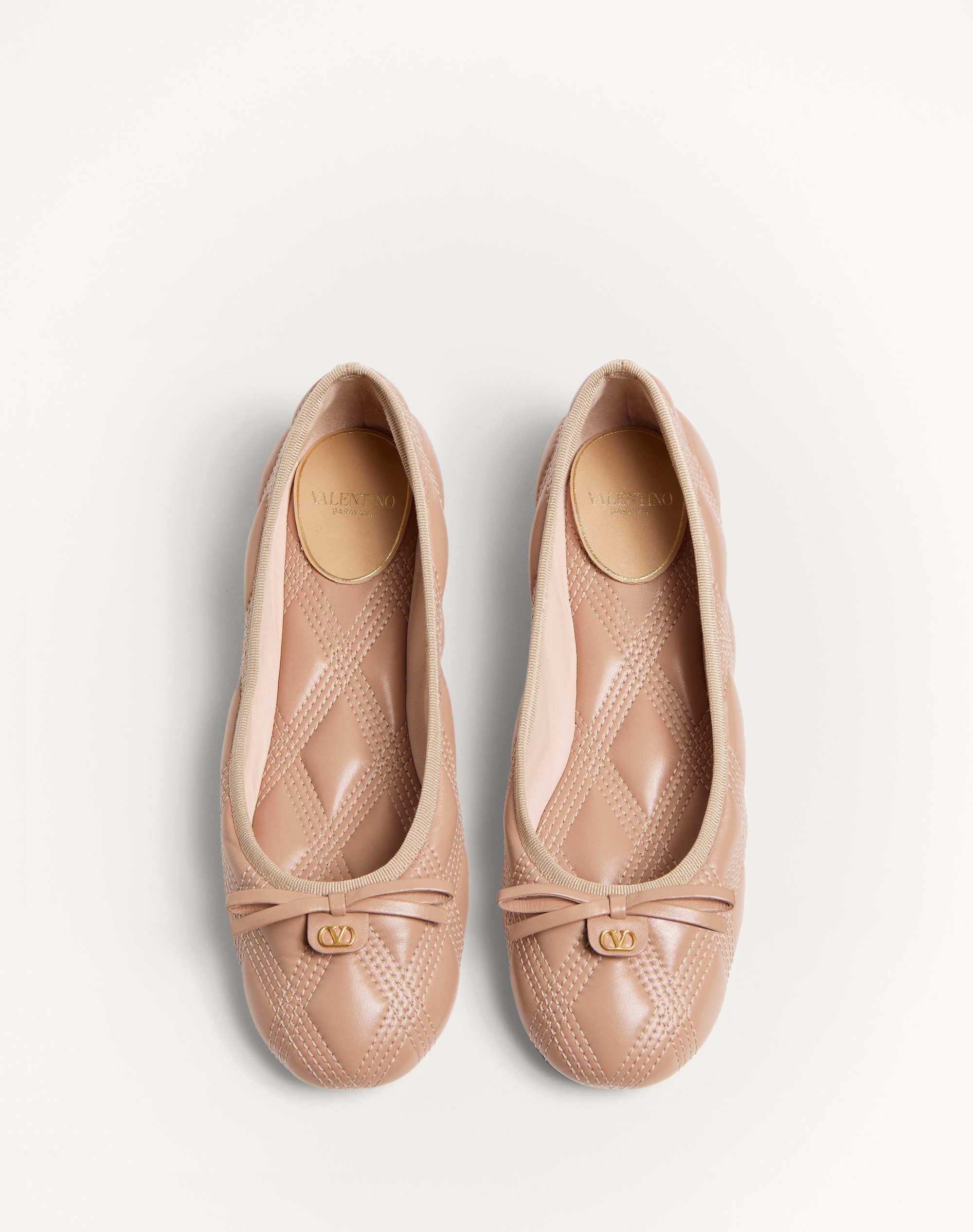 QUILTIE BALLERINA 67 IN QUILTED NAPPA LEATHER - 4
