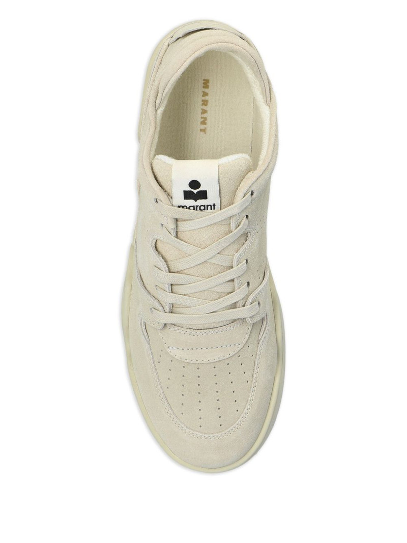 padded-collar suede sneakers 3