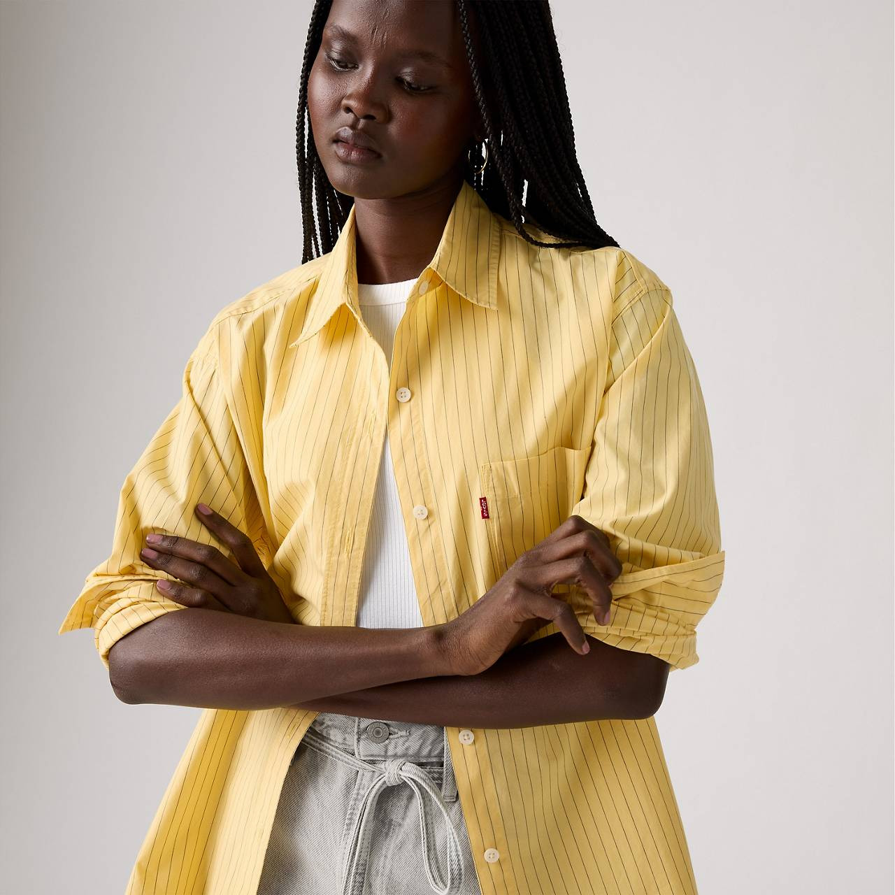 HARLIE BOYFRIEND SHIRT - 5