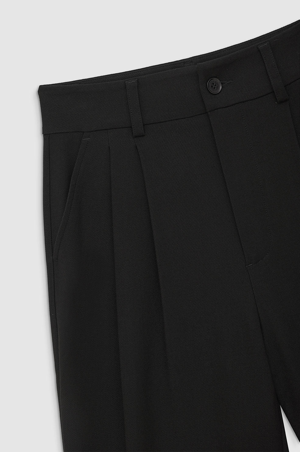 Carrie Pant - Black Twill - 4