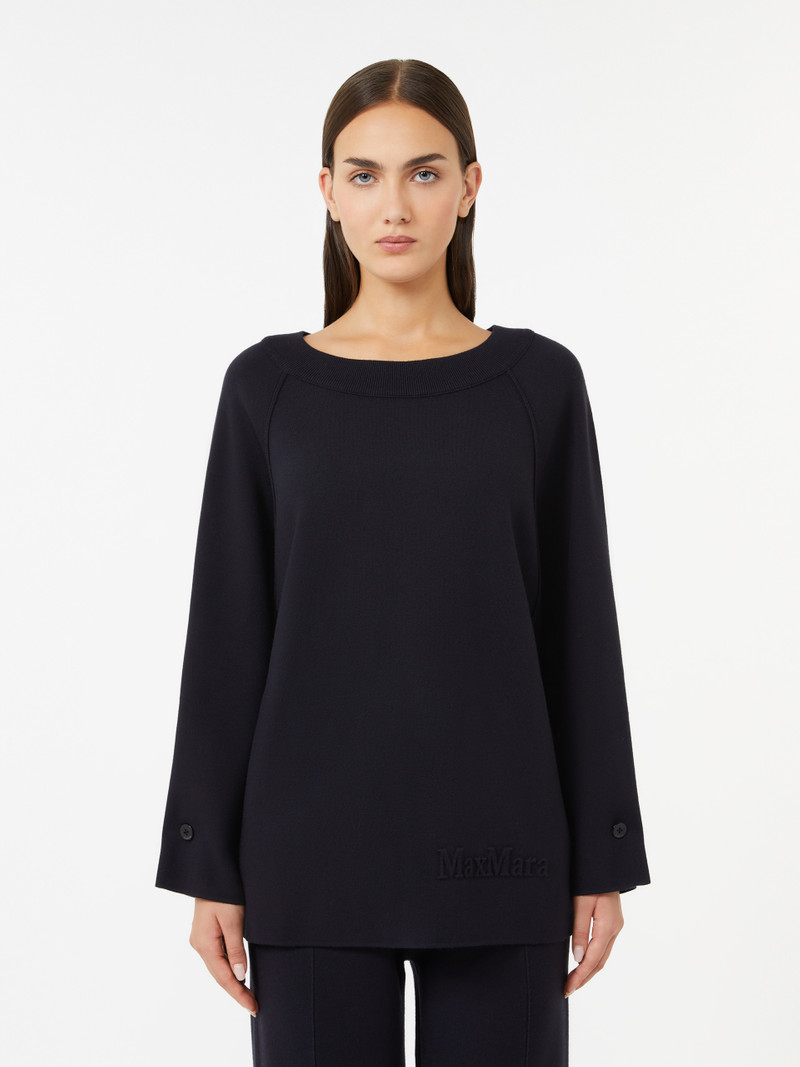 DUMBO Oversized jumper in wool and viscose yarn 3