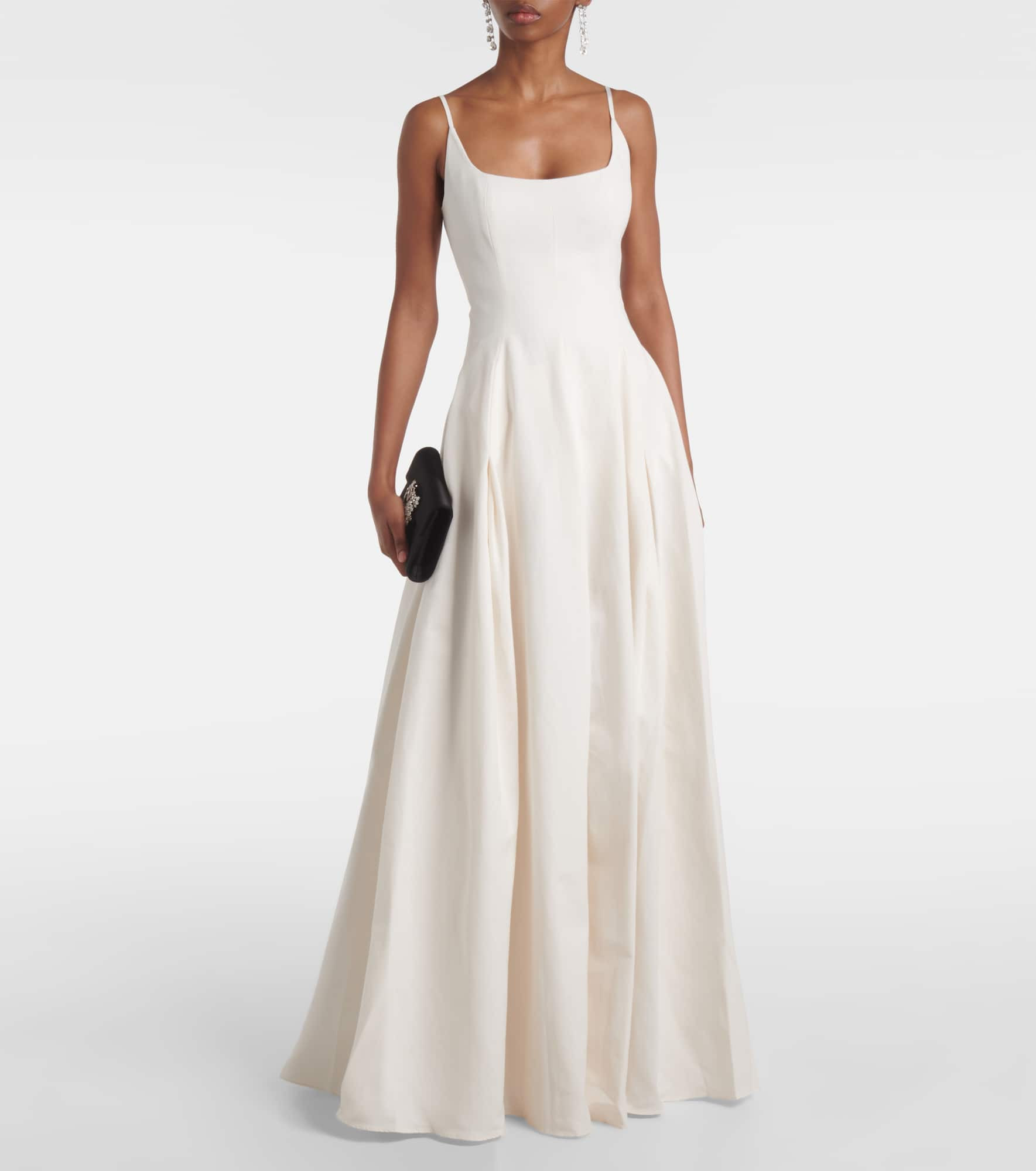 Bridal Joy cotton-blend maxi dress - 2
