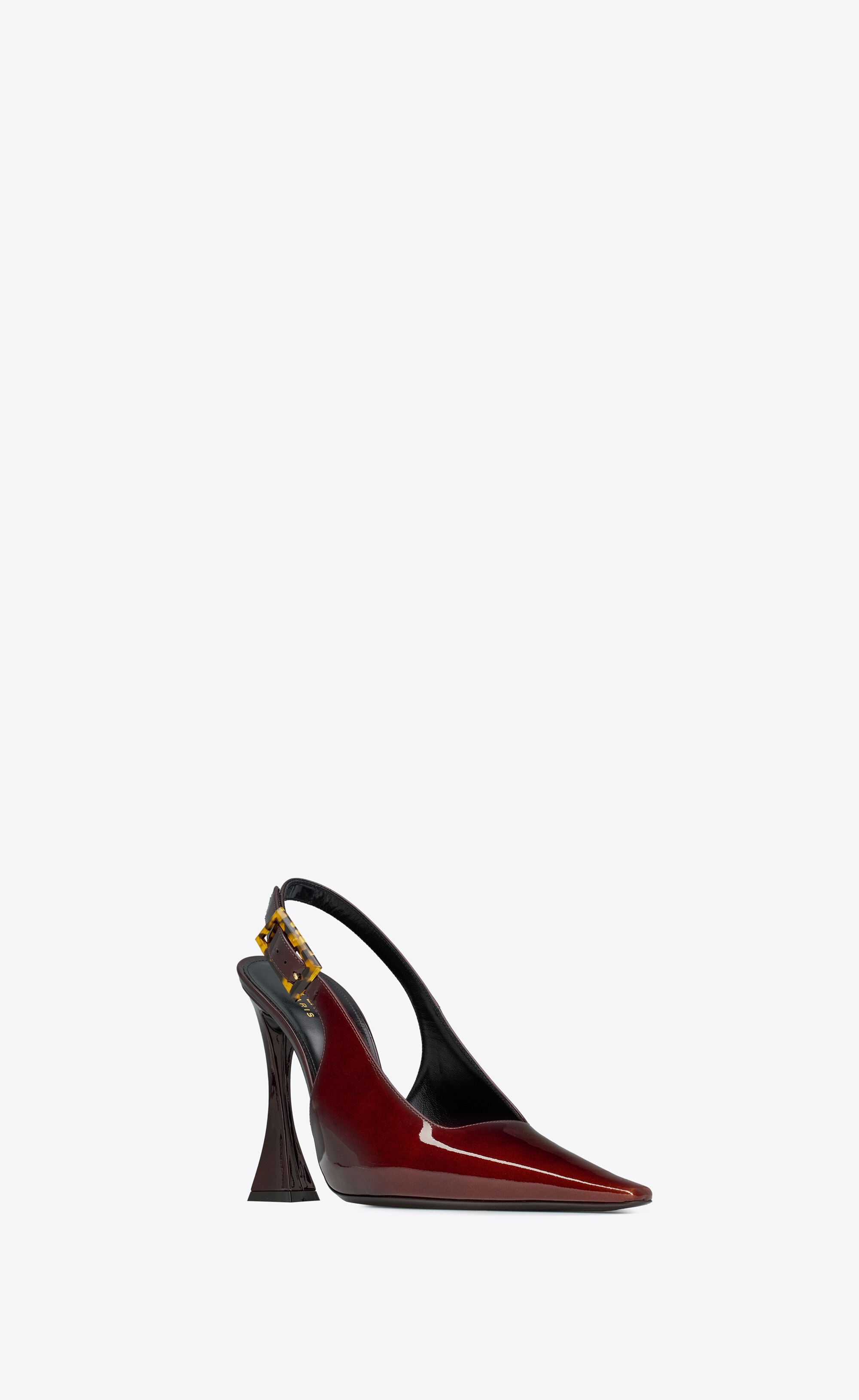dune slingback pumps in patent leather - 3