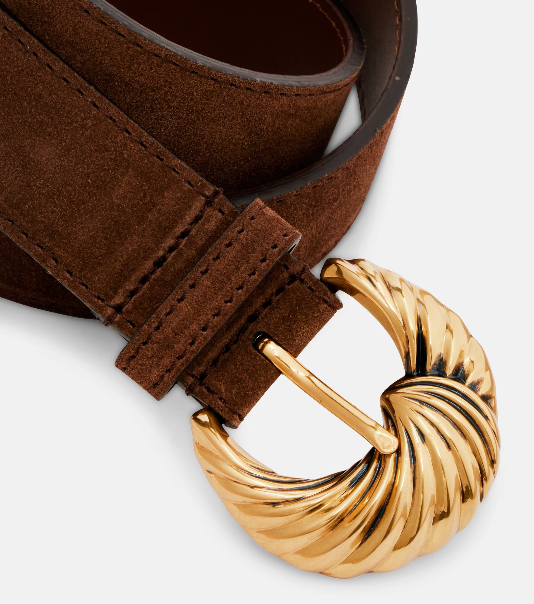 Paisely suede belt - 3