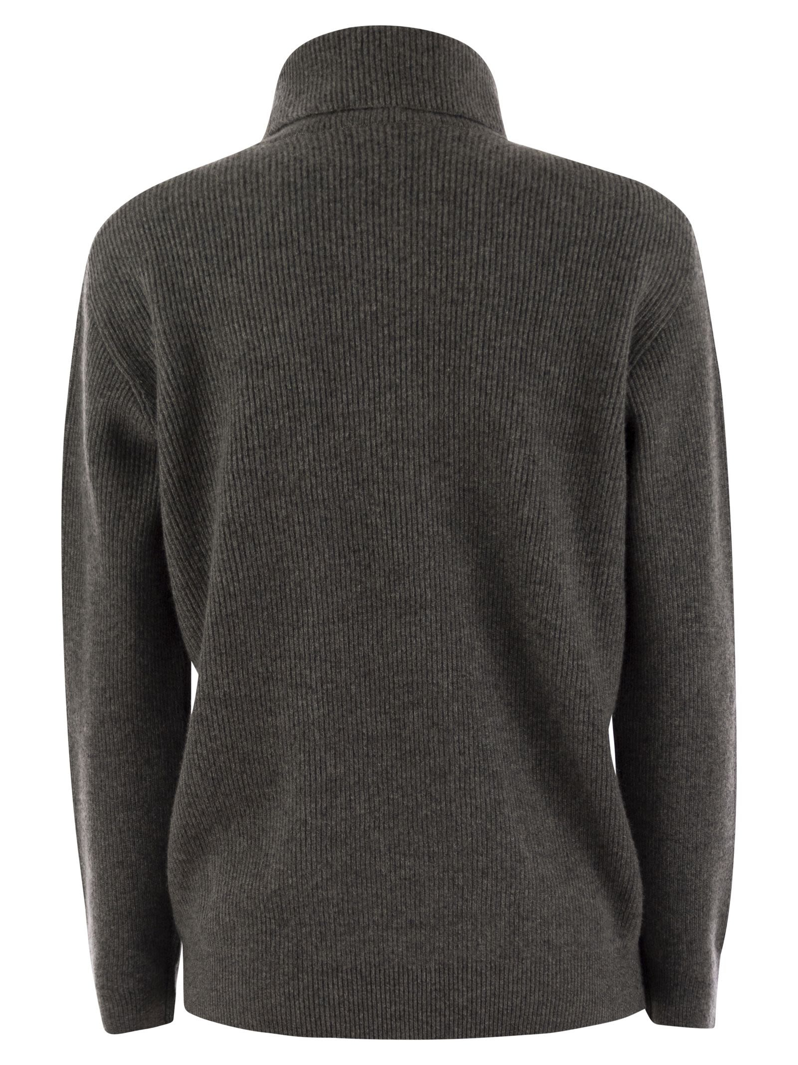Brunello Cucinelli Women Cashmere Turtleneck Sweater - 2