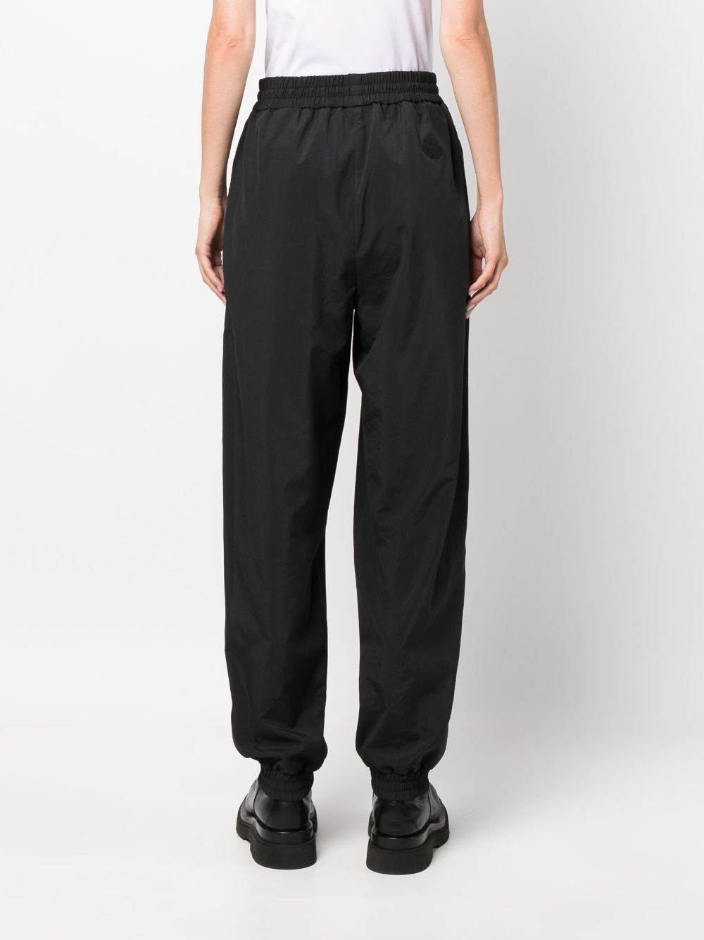 drawstring-waist track pants - 4