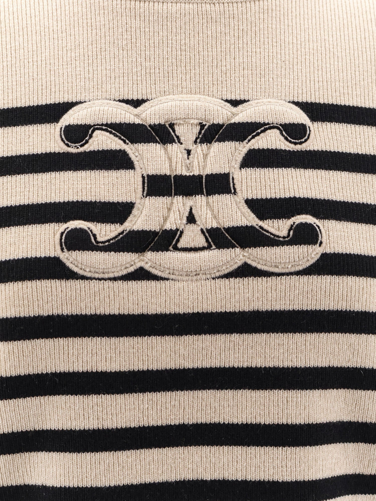 TRIOMPHE CASHMERE AND WOOL SWEATER - 3