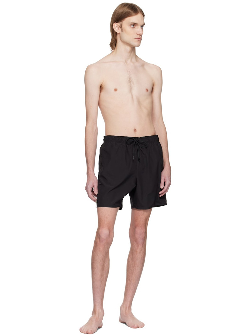 LACOSTE Black Quick-Dry Swim Shorts outlook