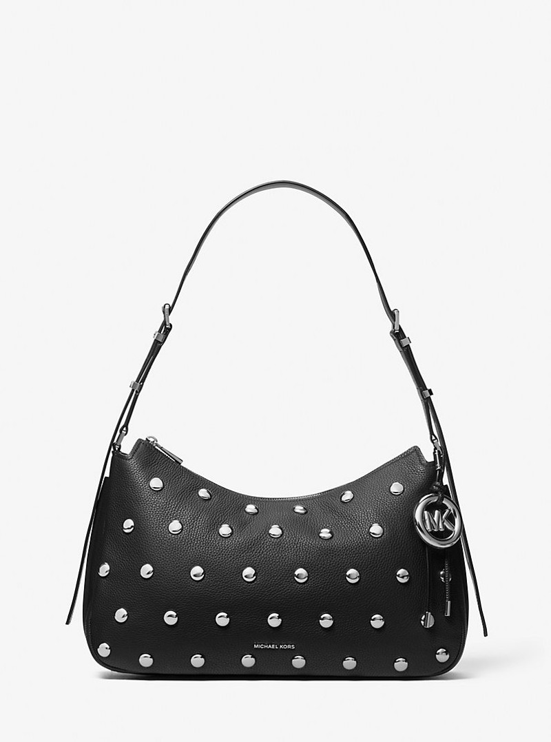 Nolita Medium Studded Leather Shoulder Bag 1