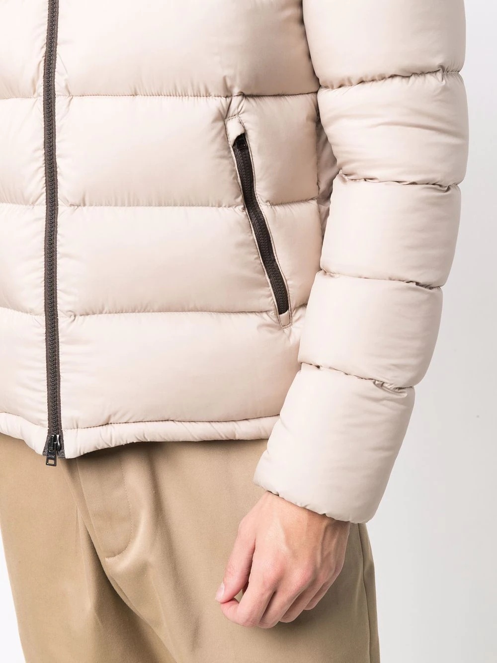 padded quilted coat - 5