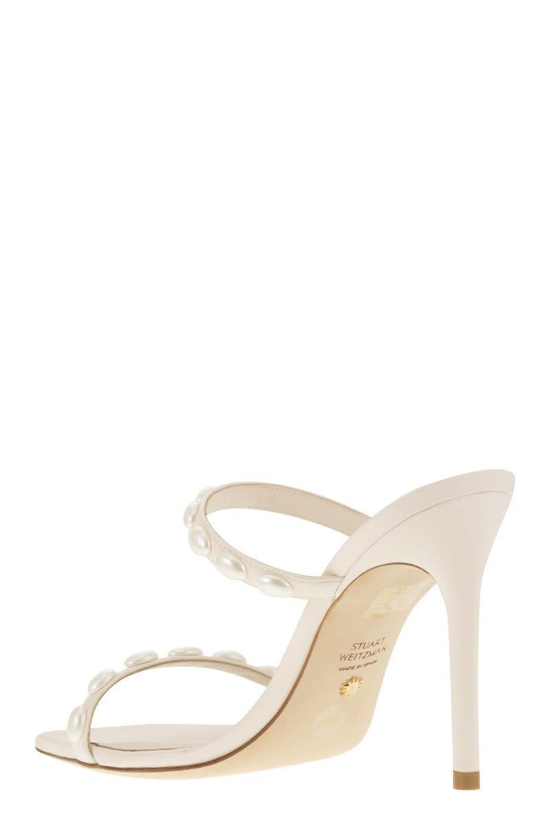 STUART WEITZMAN PEARLITA - SANDAL WITH PEARLS - 3