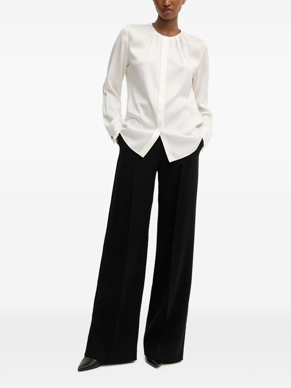 round-neck top - 1