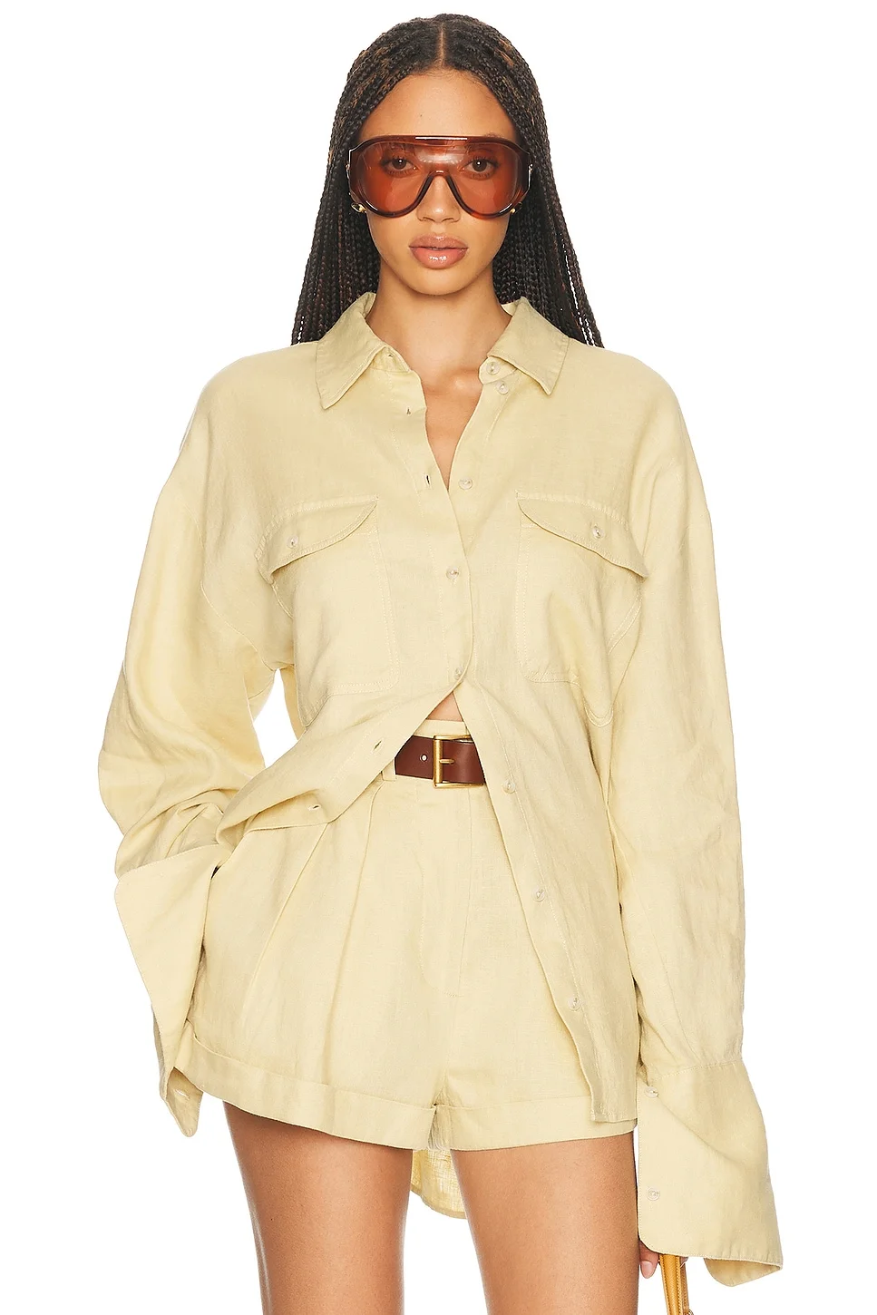 Washed Linen Shirt - 1