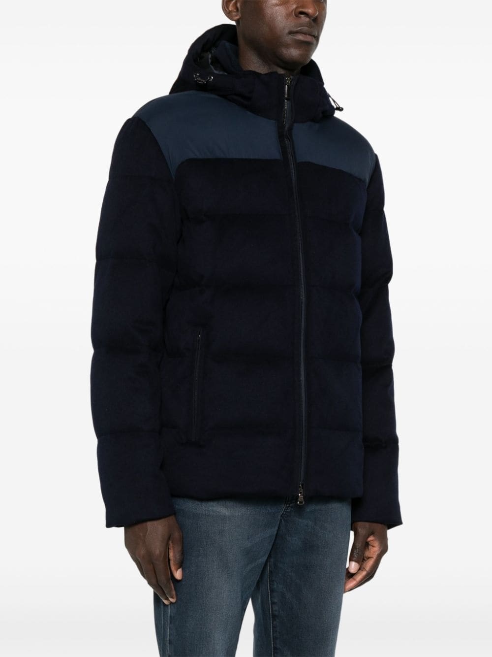 cashmere puffer jacket - 3