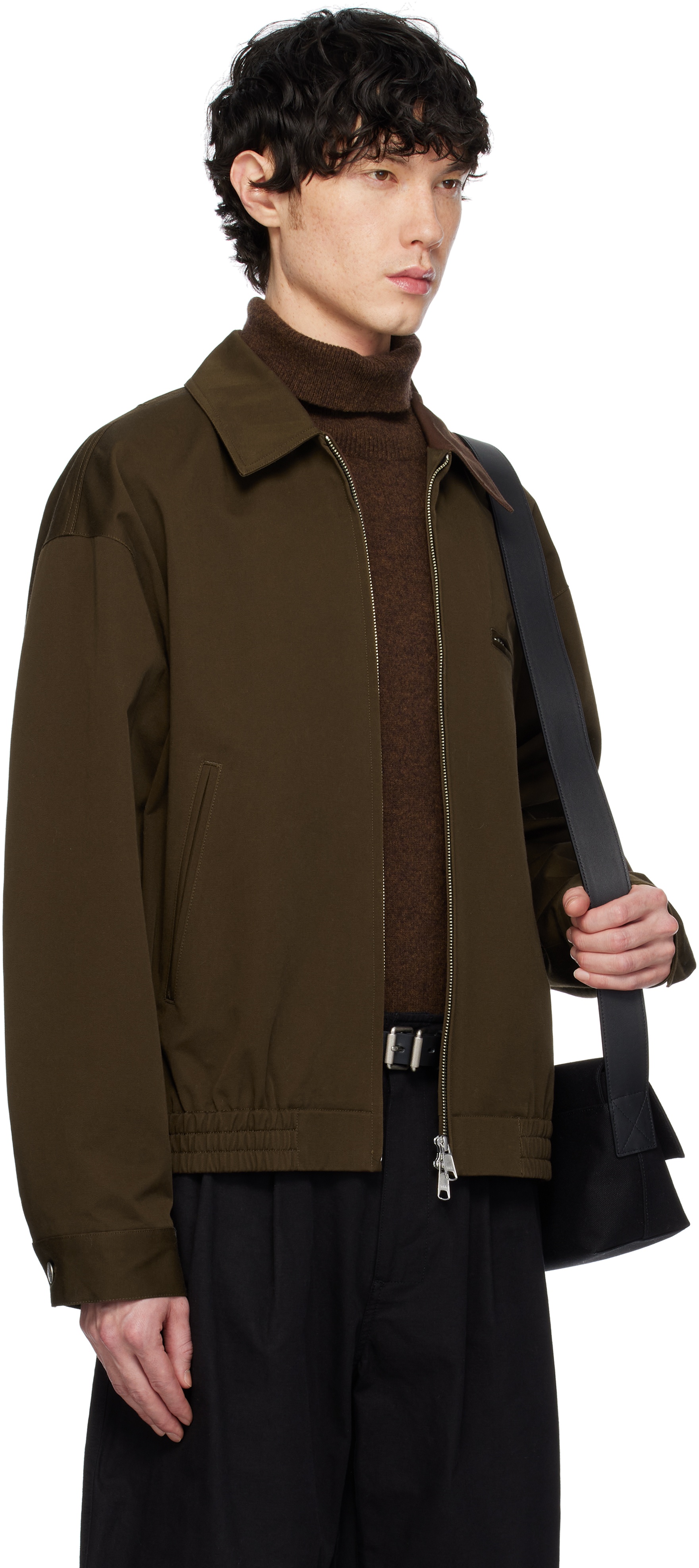 Brown Richard Drizzler Jacket - 4