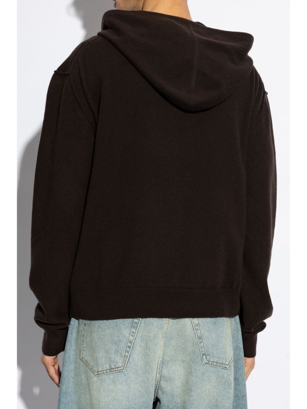 wool-cashmere hoodie - 4