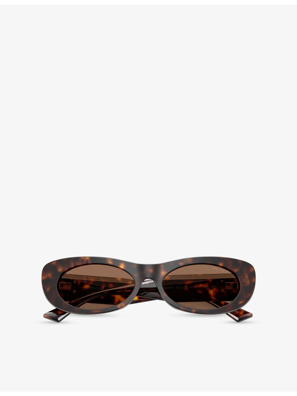 JC5038BU Oval-Frame Acetate Sunglasses - 5