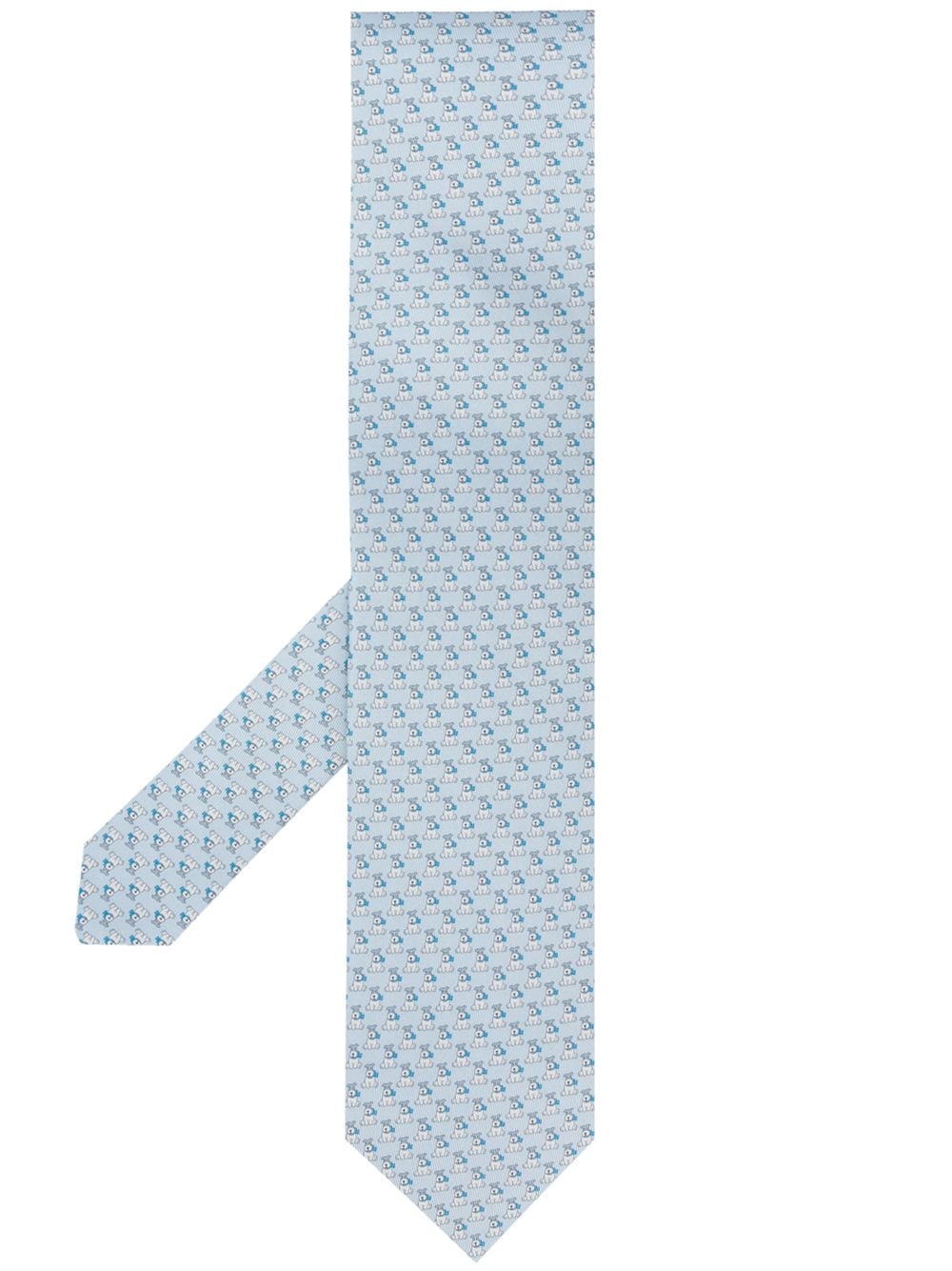 dog print tie - 1