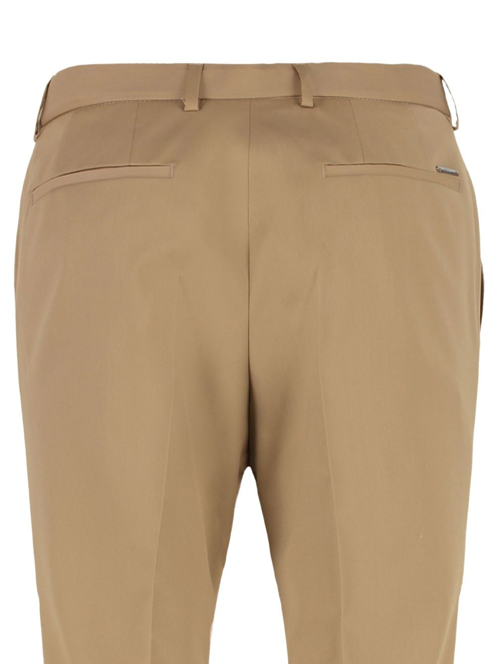flat-front trousers - 3