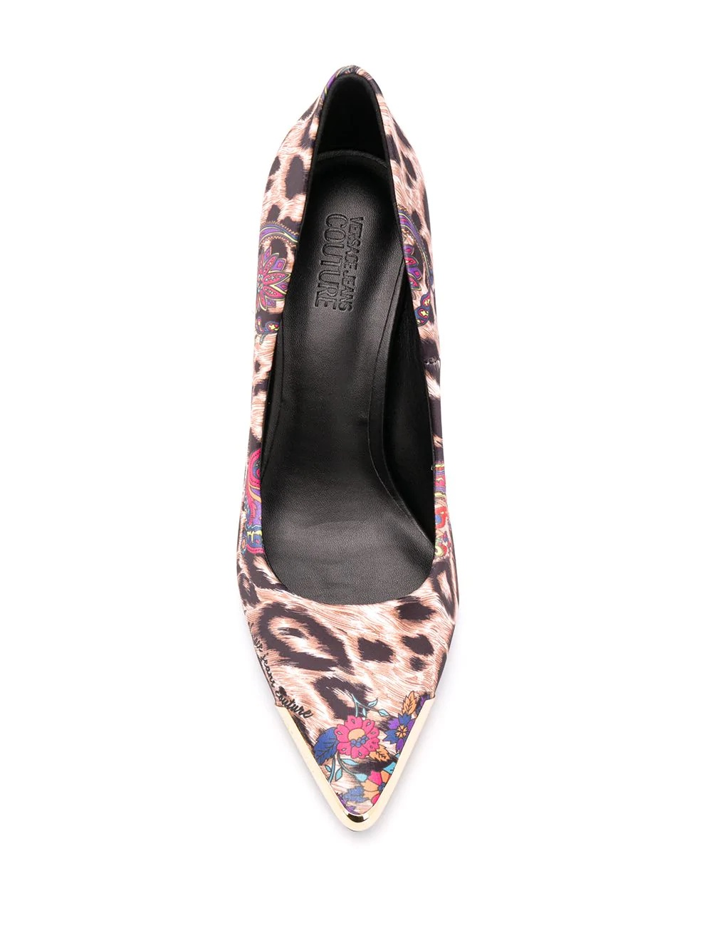 pointed leopard print pumps - 4