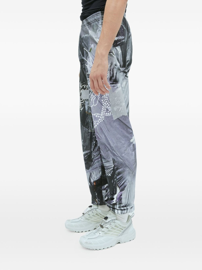 Garbage graphic-print track pants 3