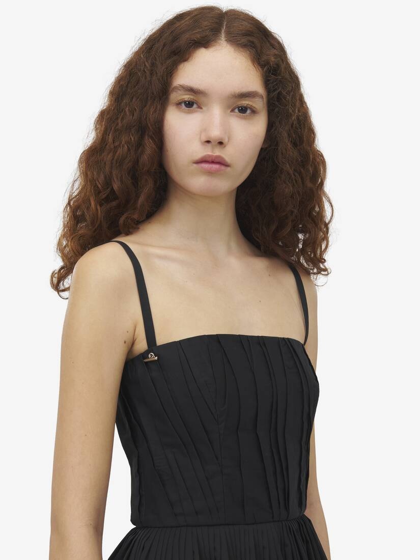Gathered Mini Dress - 5