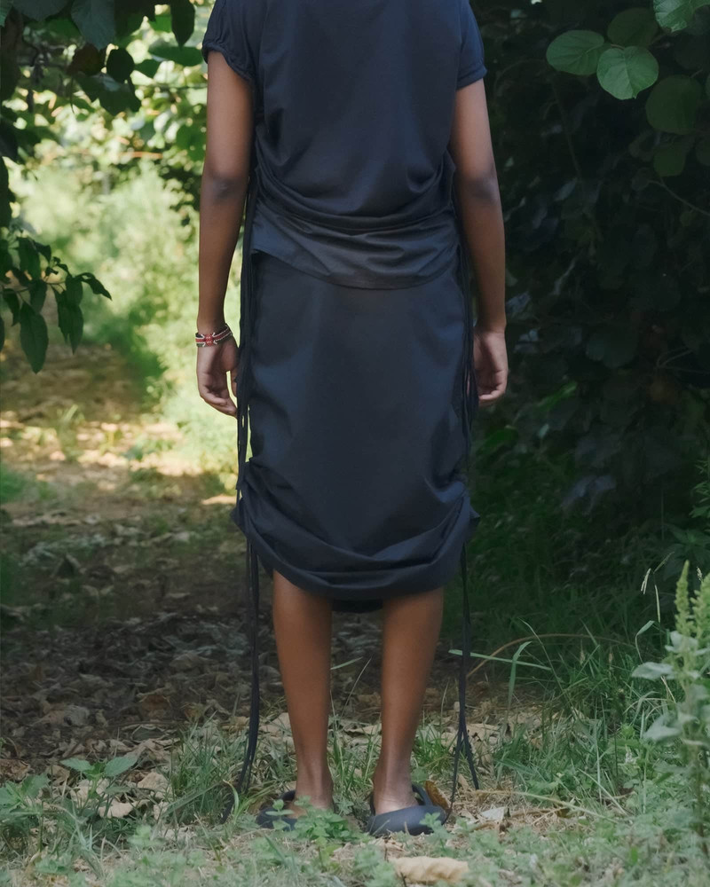 BASERANGE Pictorial Skirt
                  - Organic Cotton Poplin outlook