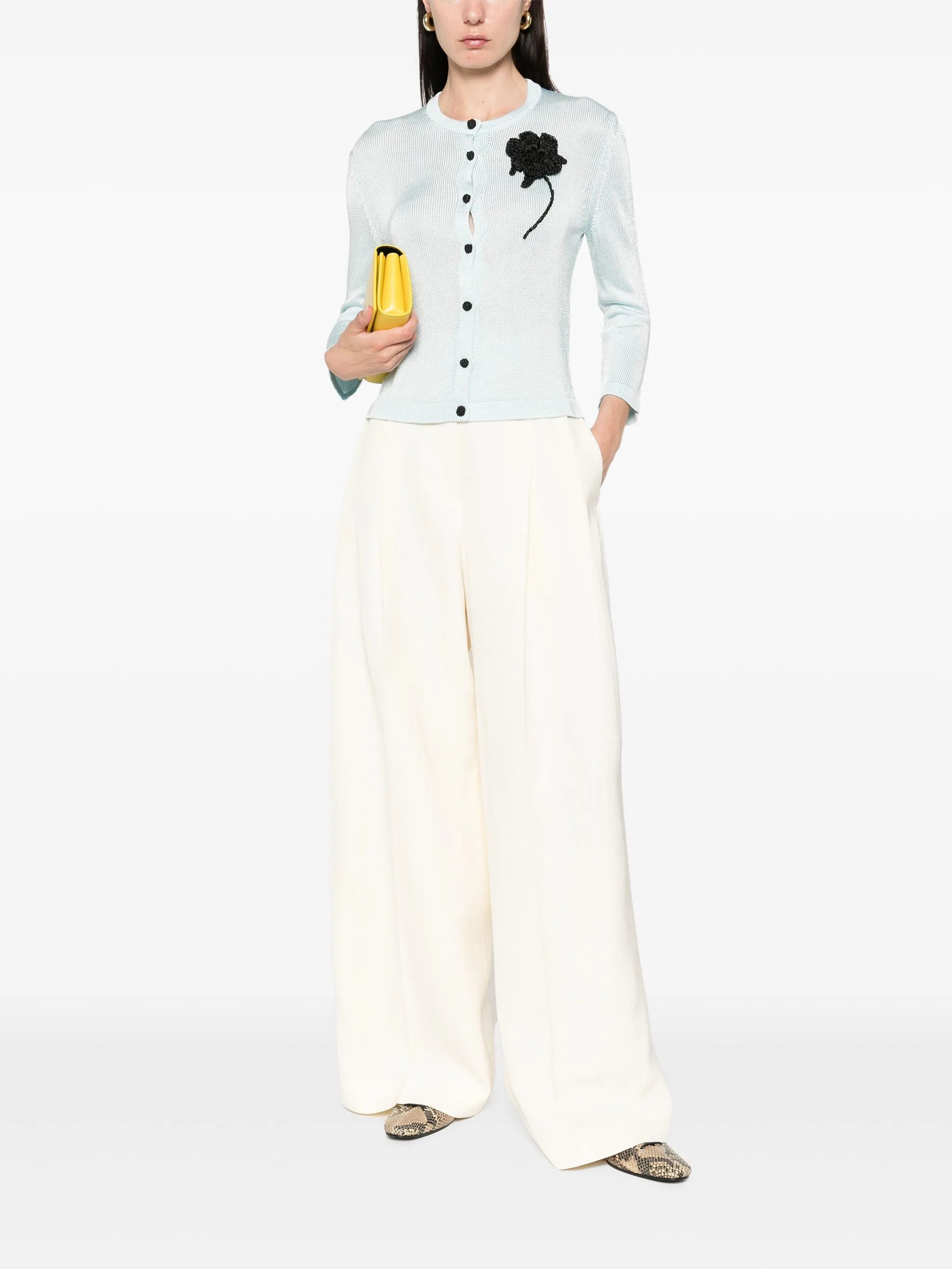 pleat-detailed trousers - 2