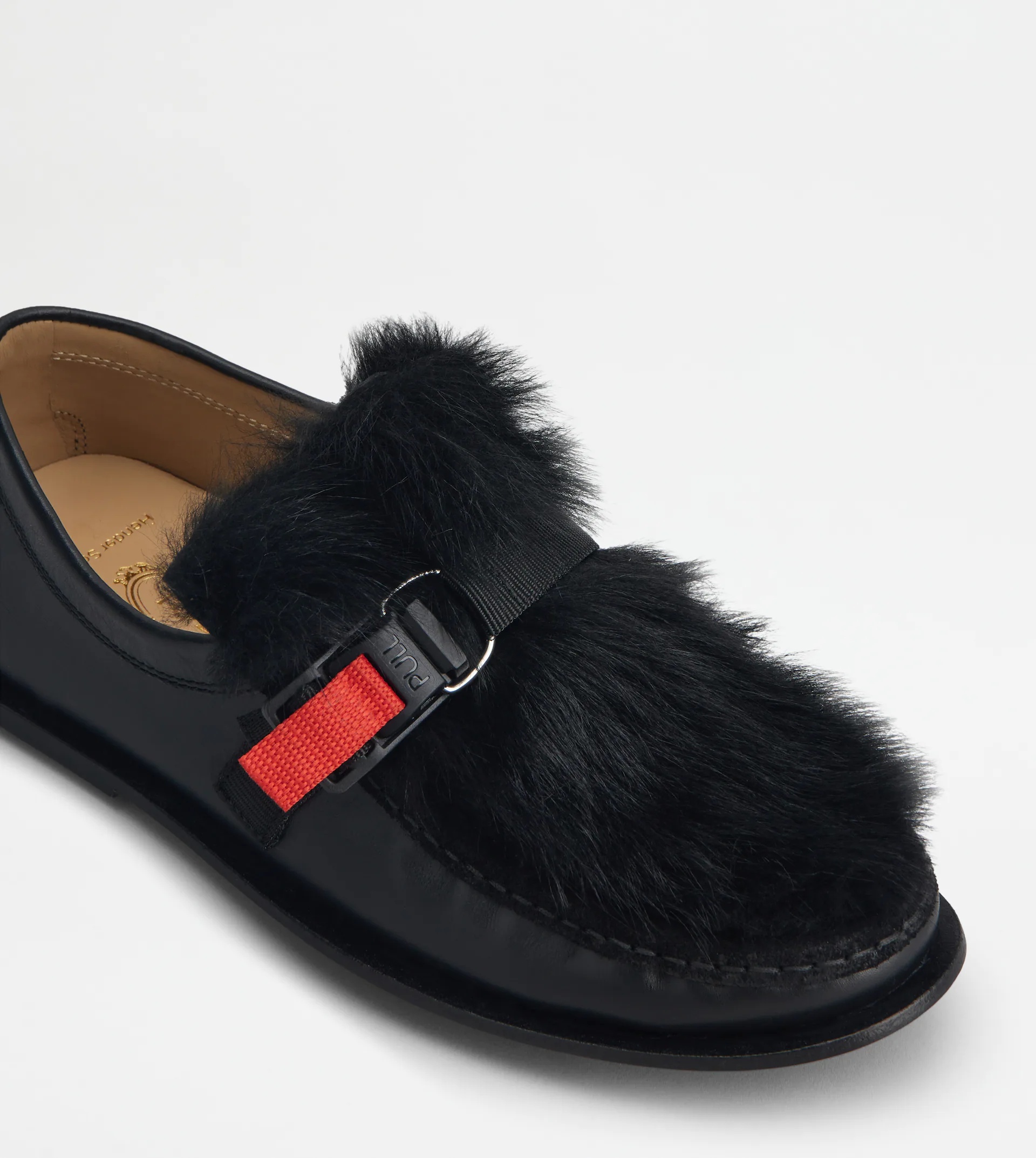 LOAFERS IN LEATHER - BLACK - 8