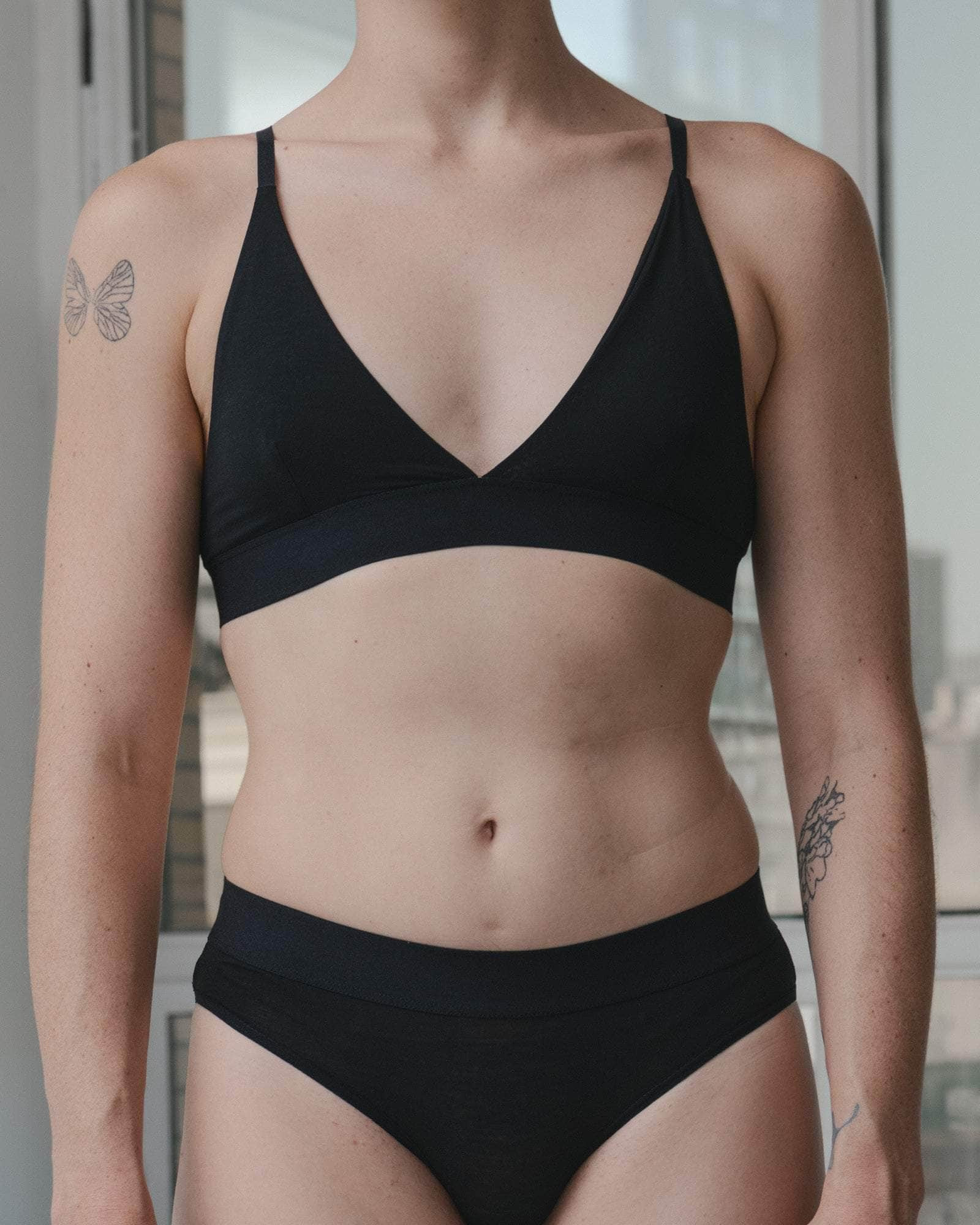 Pack - 2 Triangle Bra - Bamboo Lyocell - 6