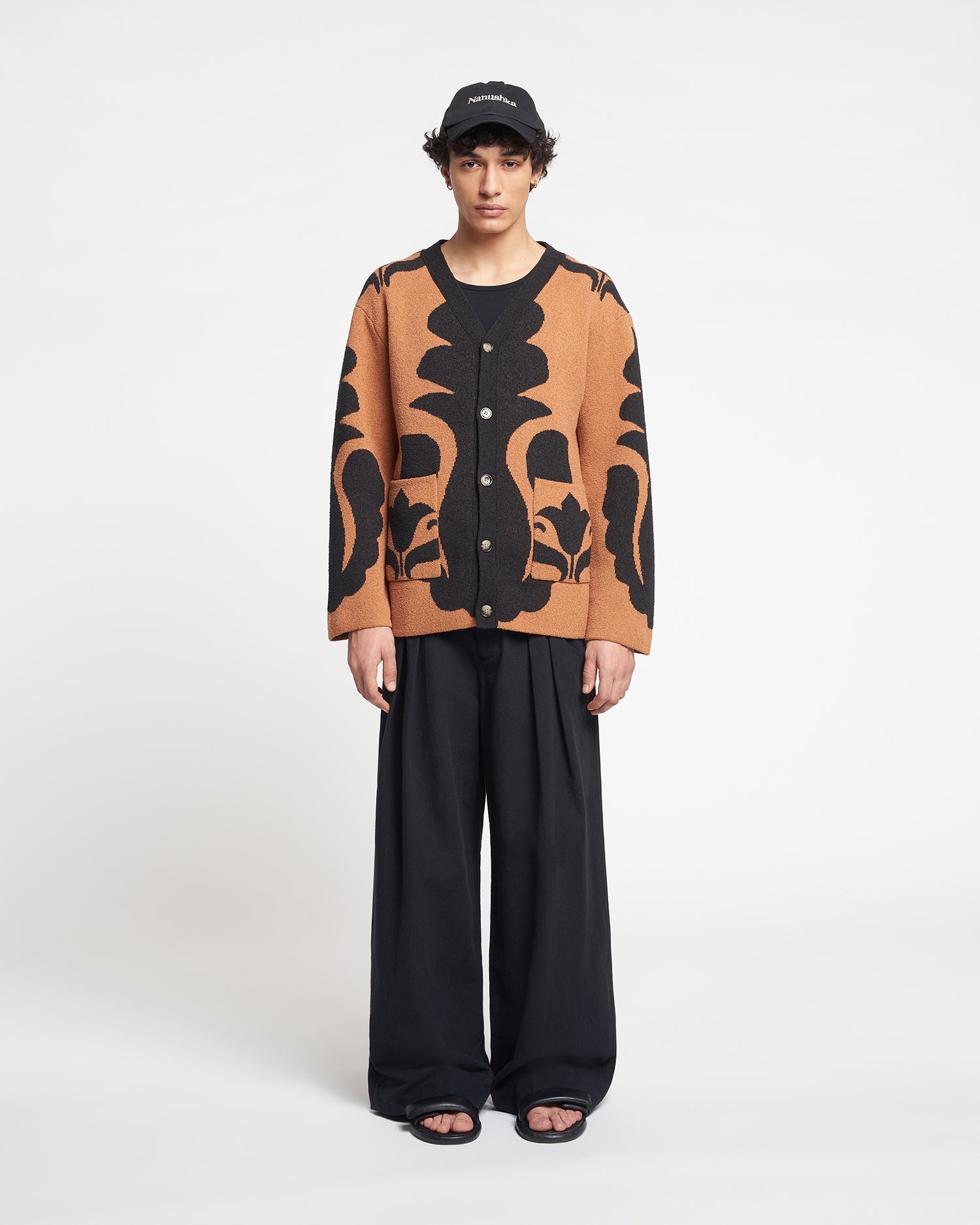 Terry-Jacquard Cardigan - 4